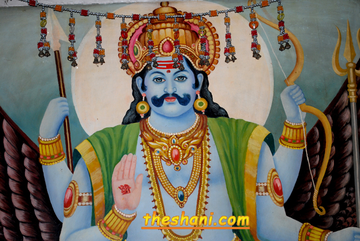 Surya Putra Shani Dev - शनि देव के फोटु - HD Wallpaper 