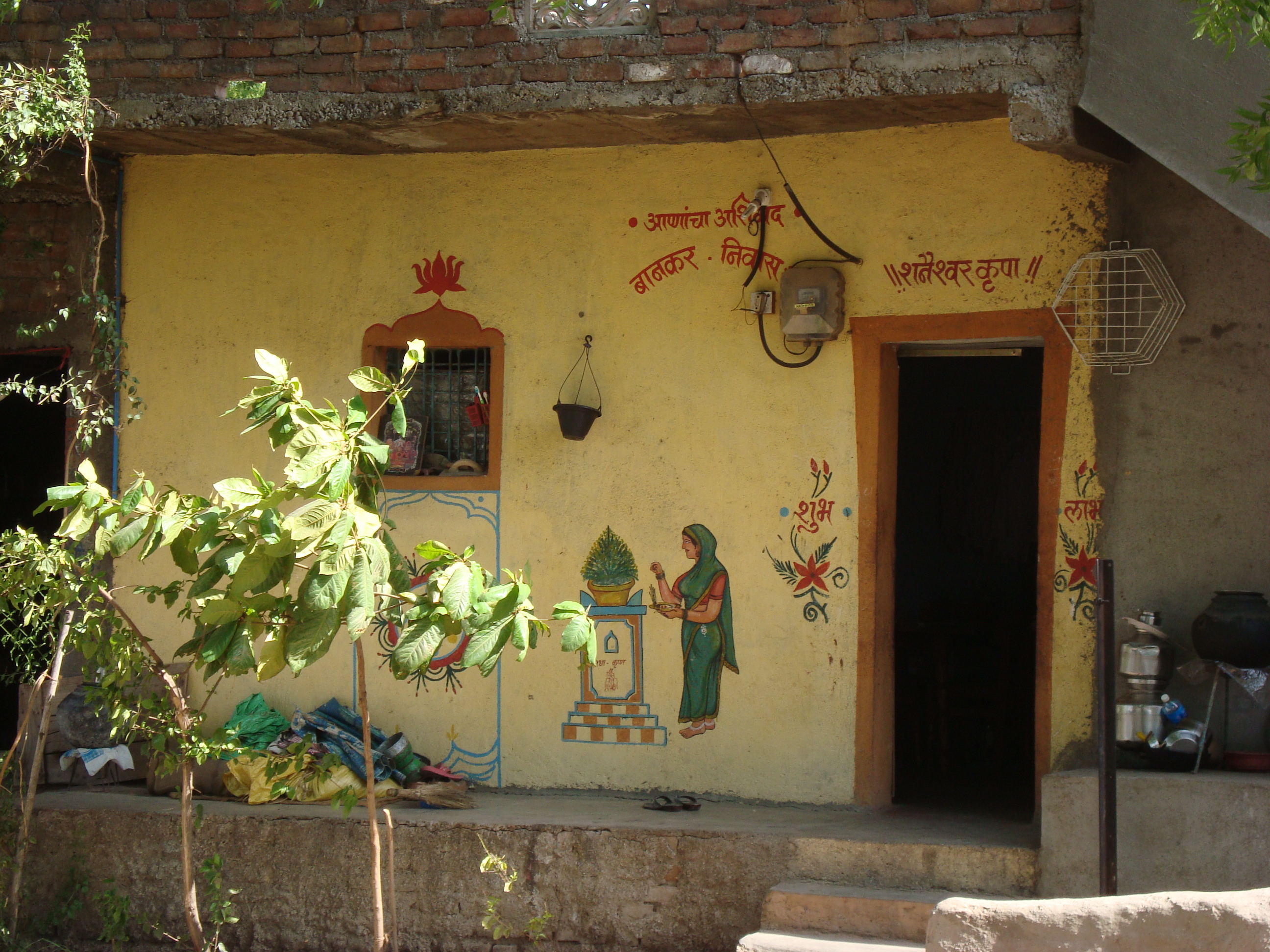 Shani Shignapur - Door Less Houses Of Shani Shingnapur - HD Wallpaper 