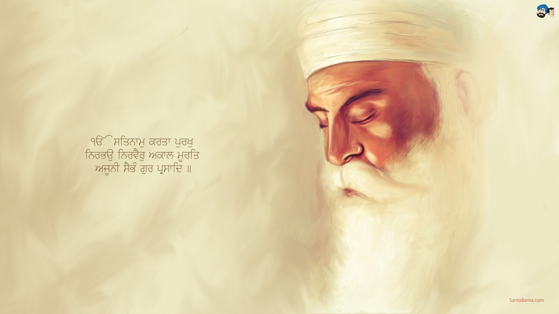 Guru Nanak Dev Ji Hd - HD Wallpaper 