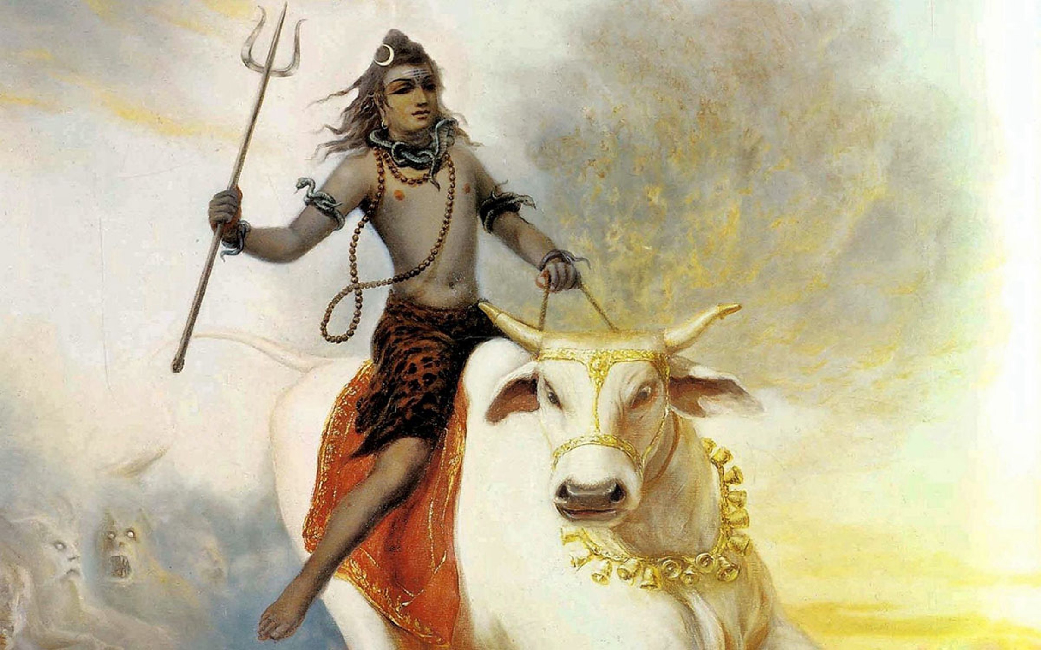 Lord Shiva Kala Bhairava - 3456x2160 Wallpaper 