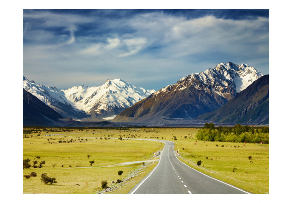 Wall Mural Southern Alps, New Zealand 60578 Additionalimage - T The Southern Alps - HD Wallpaper 