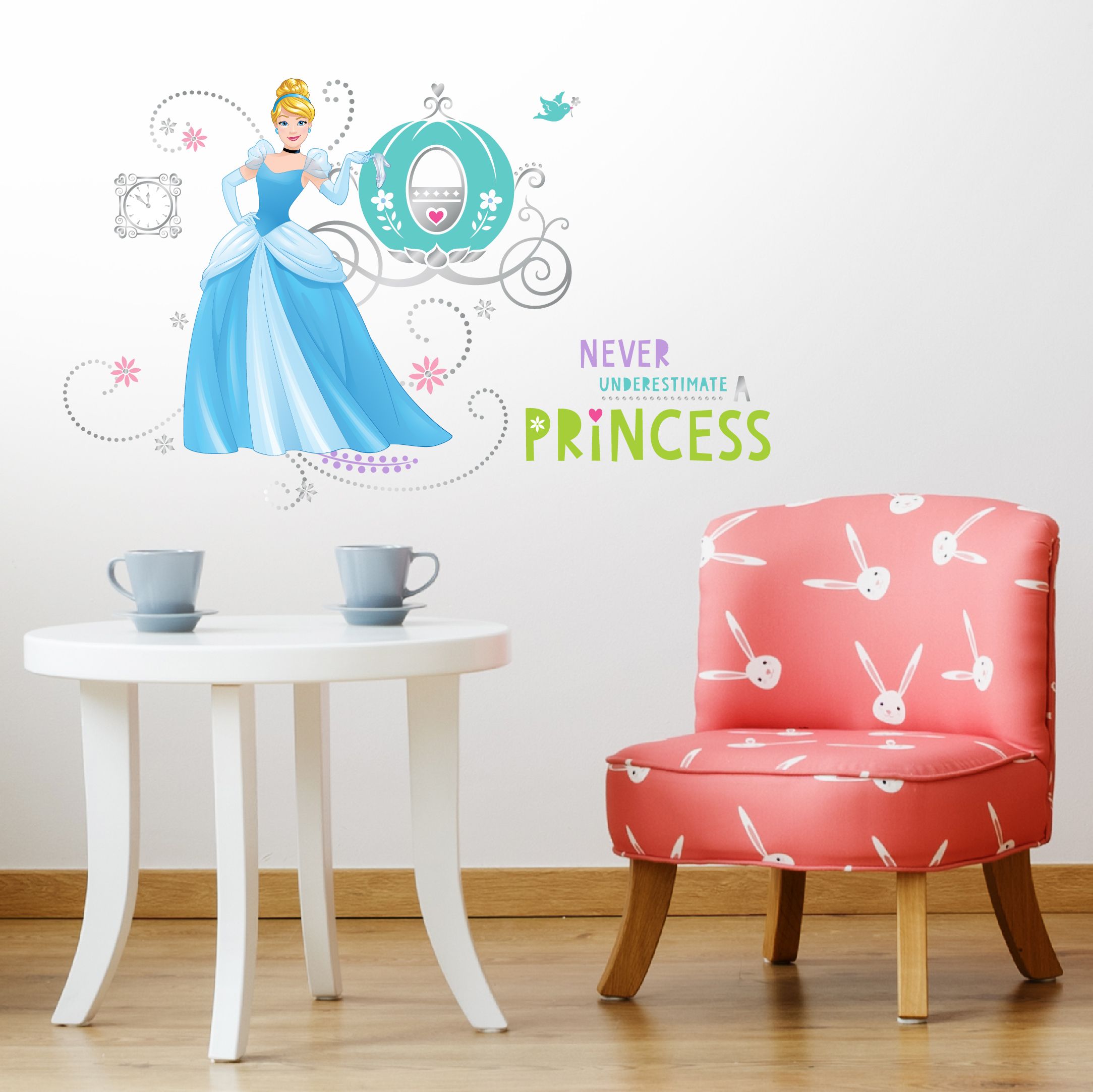 Asian Paints Wall-ons Cinderella Before Midnight Official - Asian Paint Wall Sticker - HD Wallpaper 