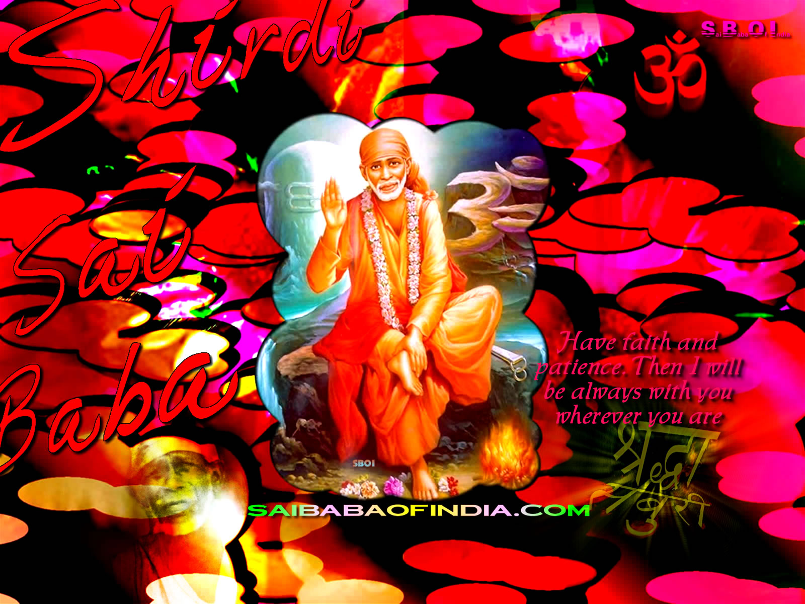 Free Shirdi Sai Baba Live Wallpaper 721 Love It Om - Sai Baba Wallpapers  For Desktop - 1600x1200 Wallpaper 