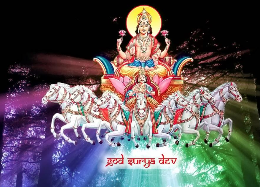 God Hd Wallpaper Surya Dev - HD Wallpaper 