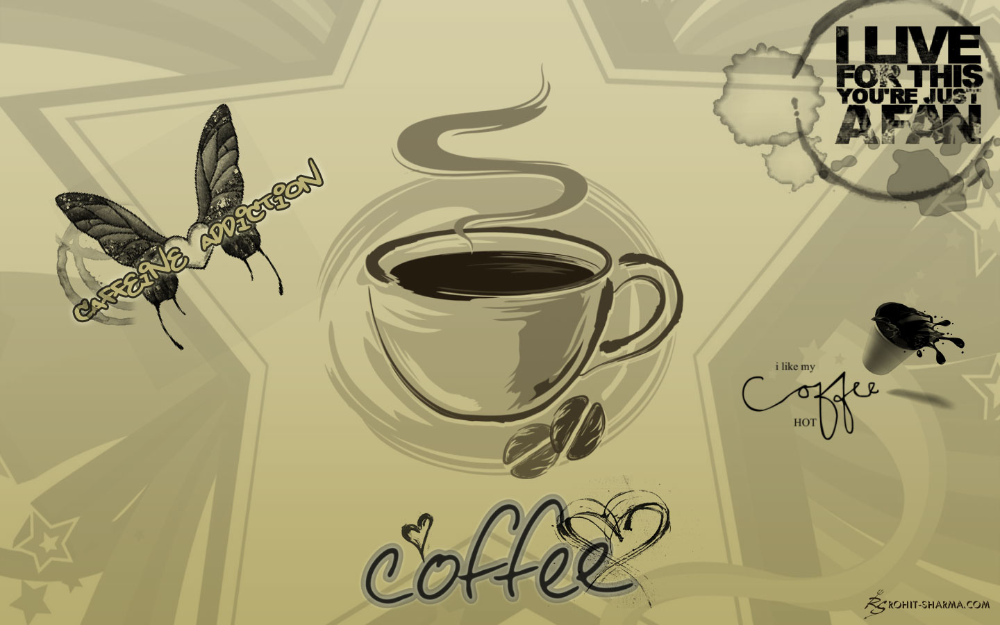 Rohit Name Live Wallpaper - Free Vector Coffee - 1440x900 Wallpaper -  