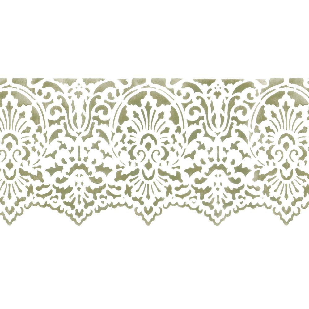 Victorian Lace Stencil - HD Wallpaper 