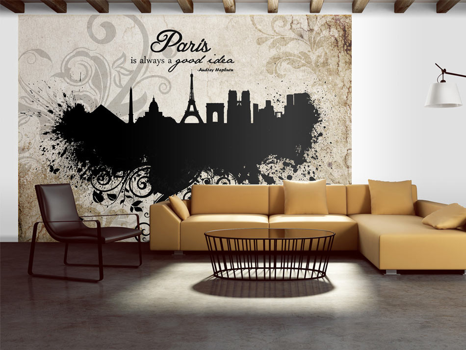 Wall Mural Paris Is Always A Good Idea - Tapete Paris - HD Wallpaper 