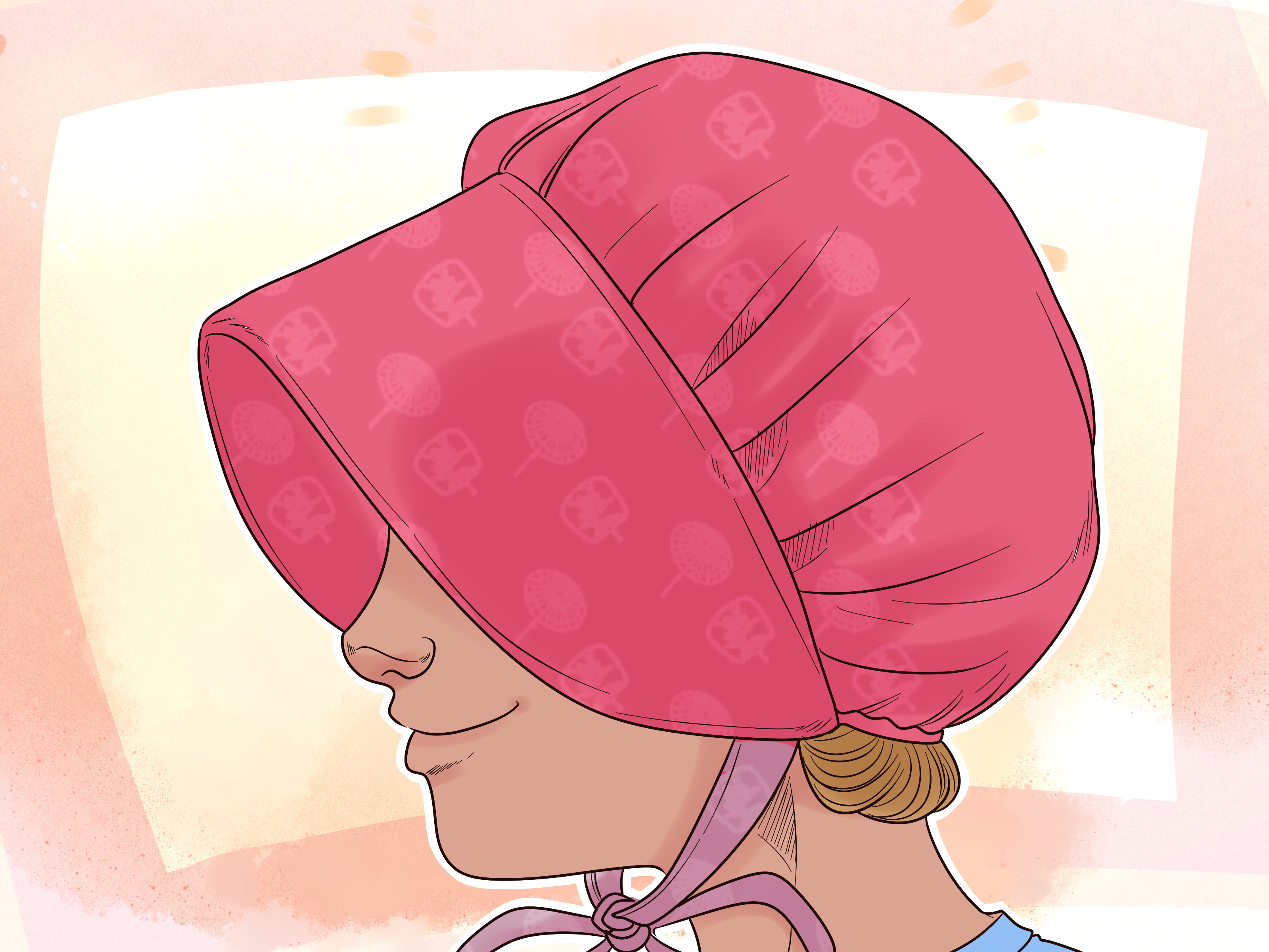 Image Titled Dress Like A Woman In The 1800s Step - Woman In The 1800 Drawing - HD Wallpaper 