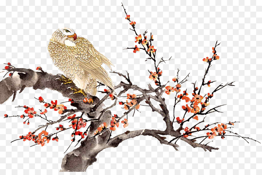 Chinese Bird Png Art - HD Wallpaper 