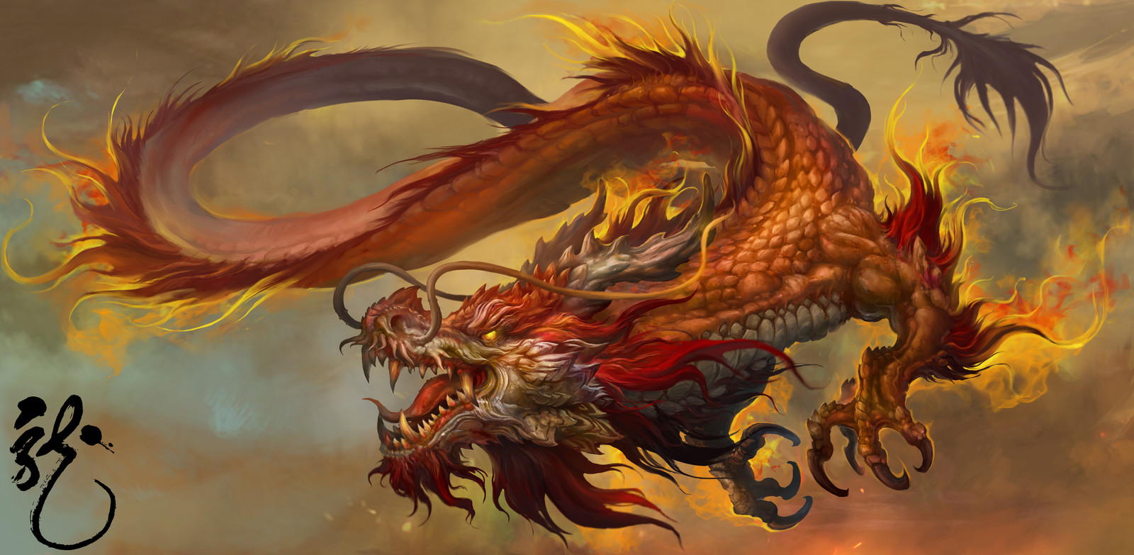 Chinese Dragon - HD Wallpaper 