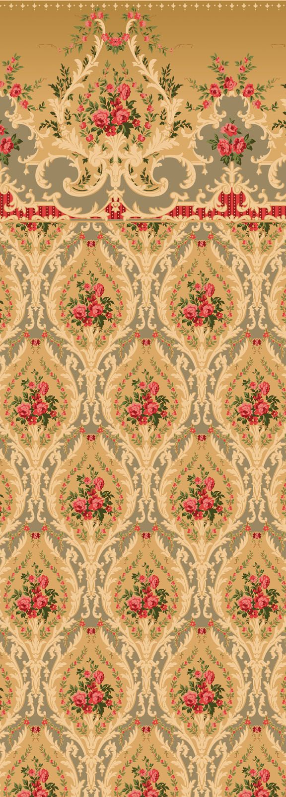 Contemporary Victorian Wallpaper Design Pickfair Historic - Wallpaper - HD Wallpaper 