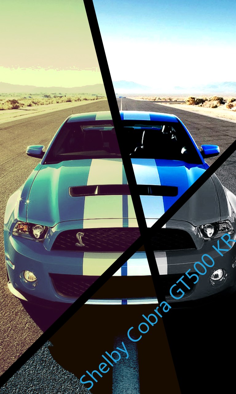 Lumia Lock Screen Wallpaper Picserio - Ford Mustang Shelby Gt 500 - HD Wallpaper 