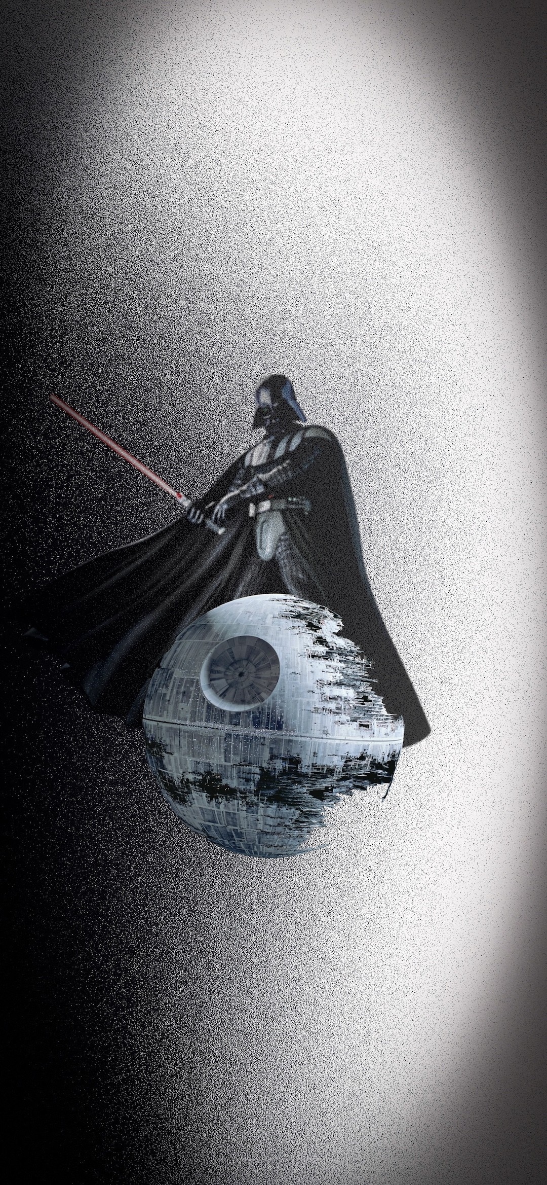 Darth Vader Light Saber Star Wars Iphone X Wallpaper - Lock Screen Star Wars Wallpaper Iphone - HD Wallpaper 