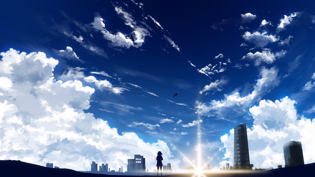 Kimi No Nawa Sky Background - HD Wallpaper 