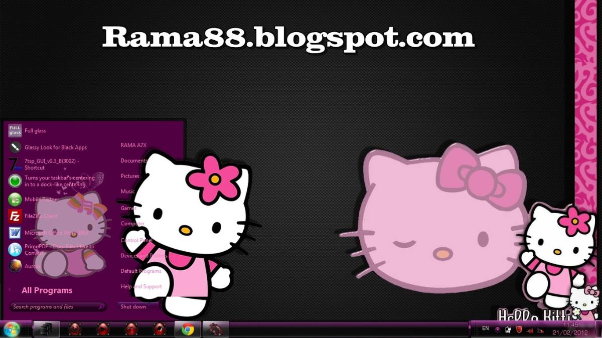 Hello Kitty Background - HD Wallpaper 
