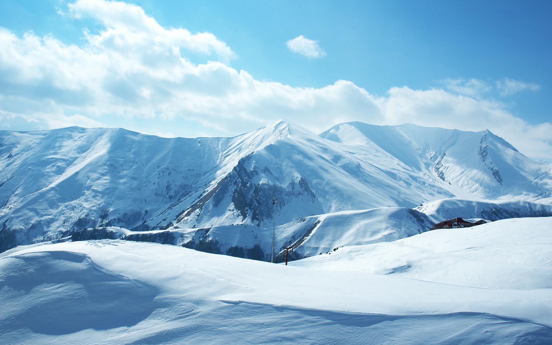 Salju Wallpapers - Les Adrets De Peyragudes - HD Wallpaper 