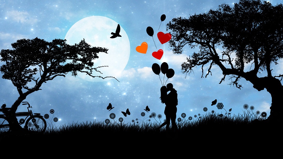 Happy Valentine Day 2020 Images - Silhouette Couple Holding Hands - HD Wallpaper 
