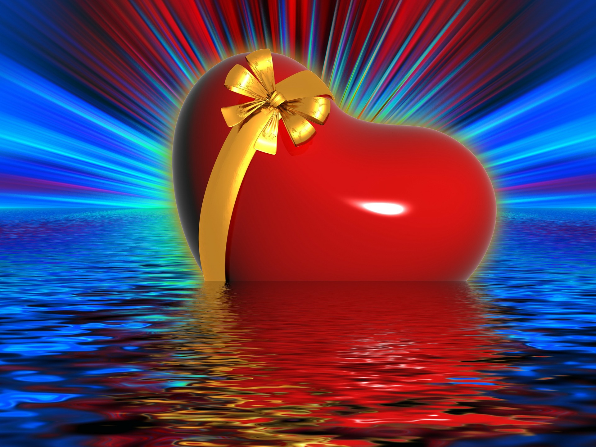Valentine In Heaven - HD Wallpaper 