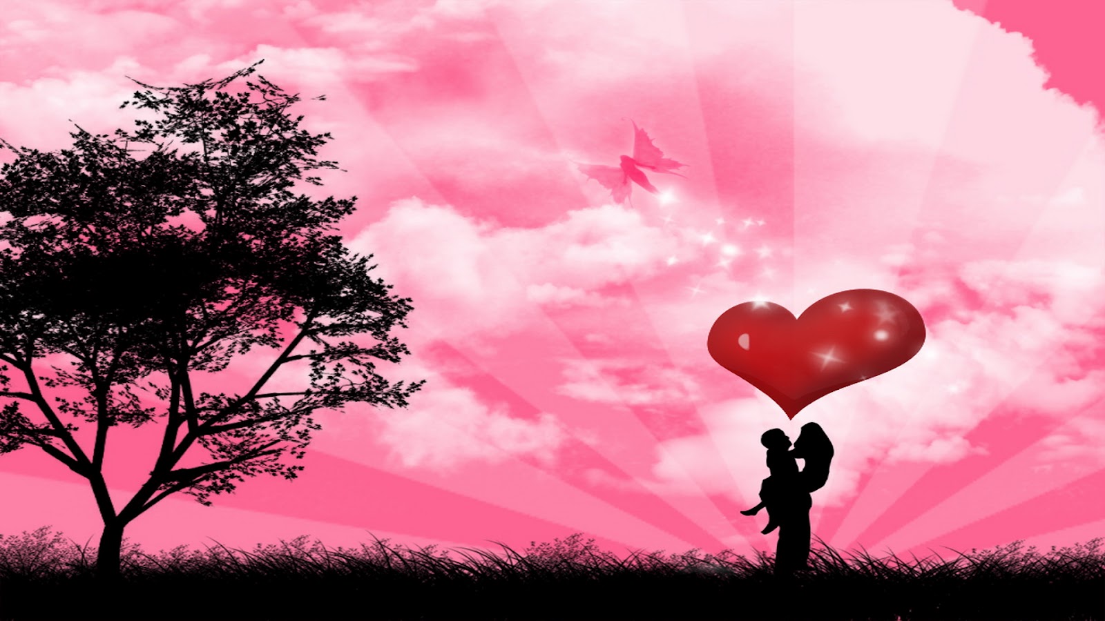Anime Love Wallpapers - Made For Each Other Hd - HD Wallpaper 