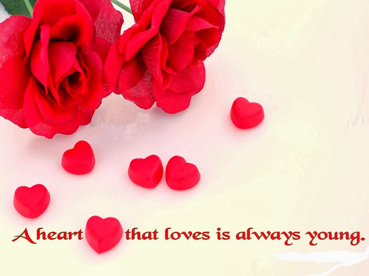 Heart That Loves Is Always Young - HD Wallpaper 