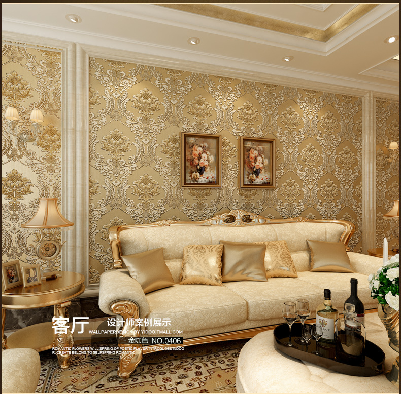 Luxury Modern Wallpaper Rolls Papel De Parede 3d Sprinkle - کاغذ دیواری لاکچری برجسته - HD Wallpaper 