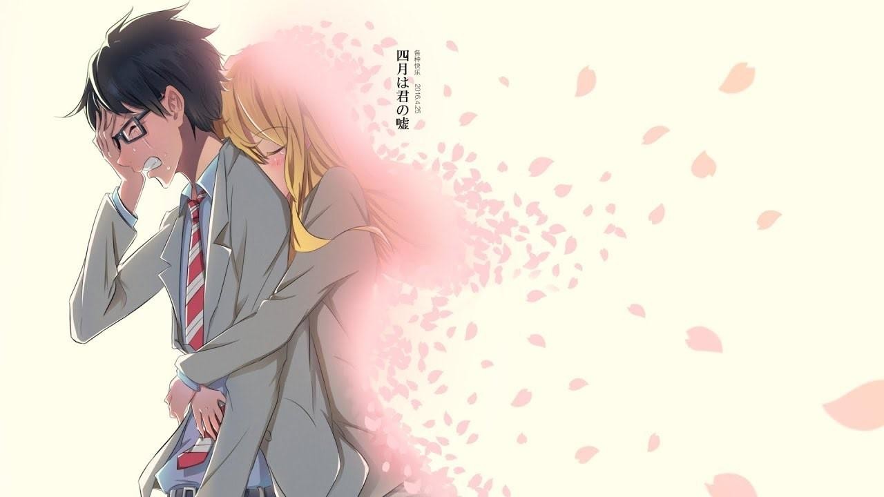 Gambar Anime Sedih Romantis - Your Lie In April Cool - HD Wallpaper 