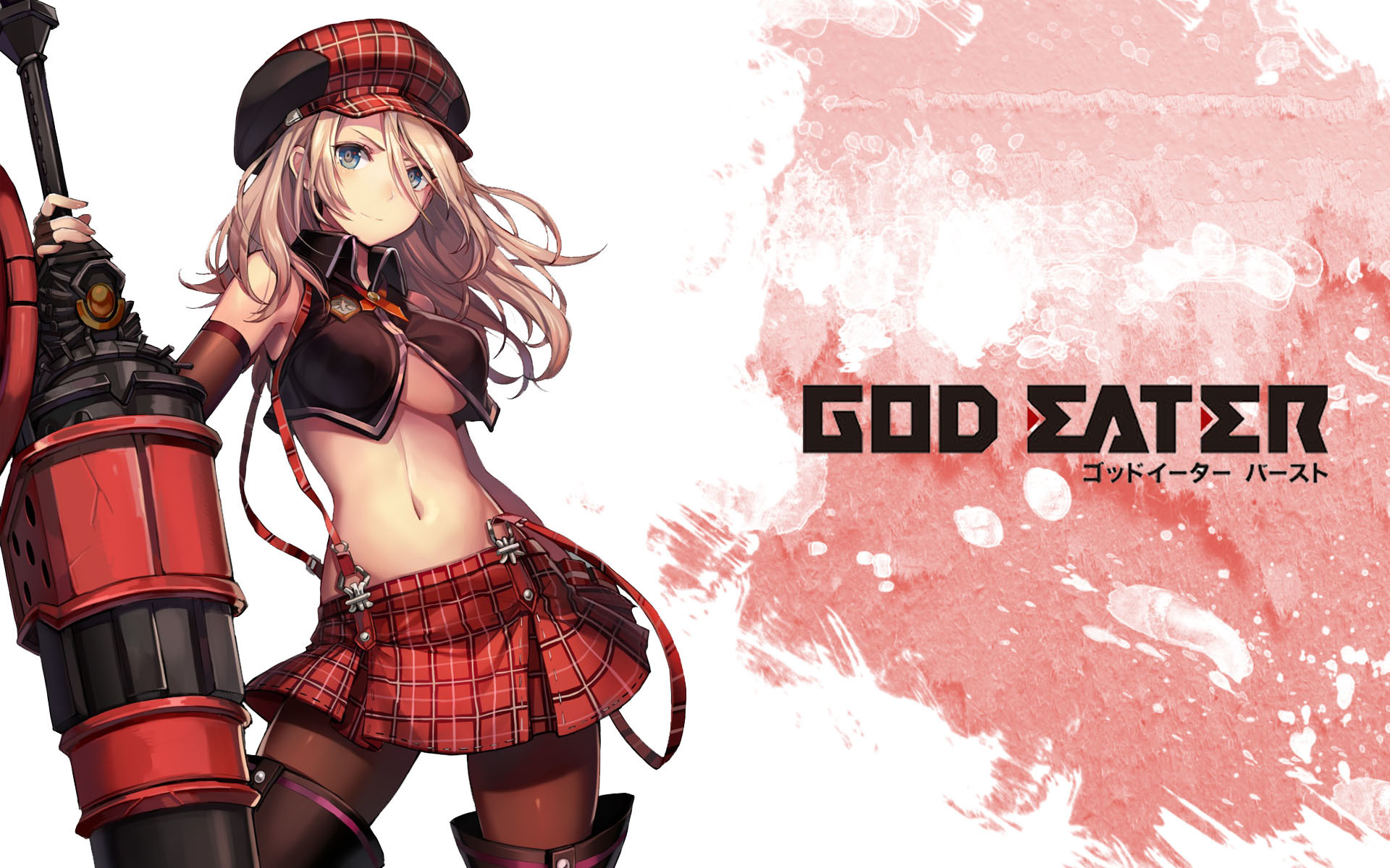 God Eater Romance Anime Girl Wallpaper 
 Data-src - God Eater Burst - HD Wallpaper 