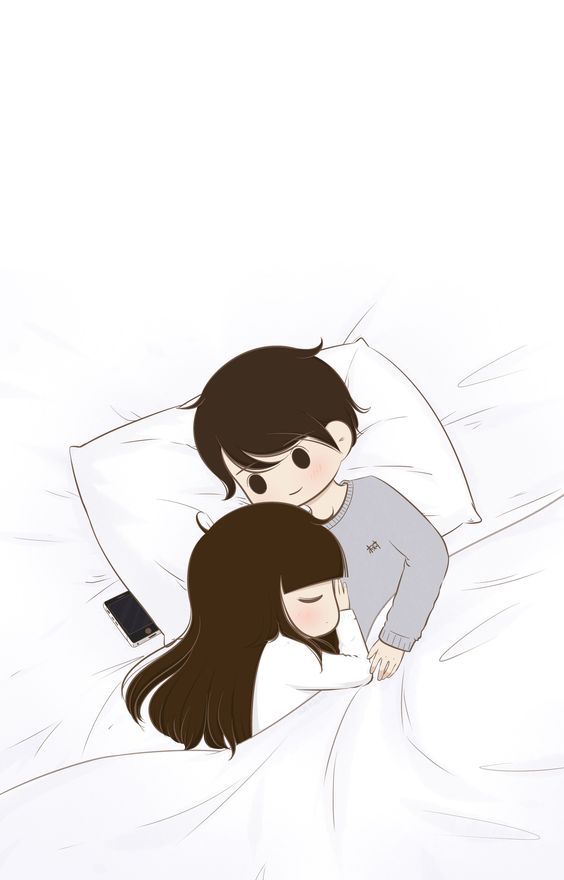 Cute Love Couple Cute Relationship Anime - 564x880 Wallpaper 