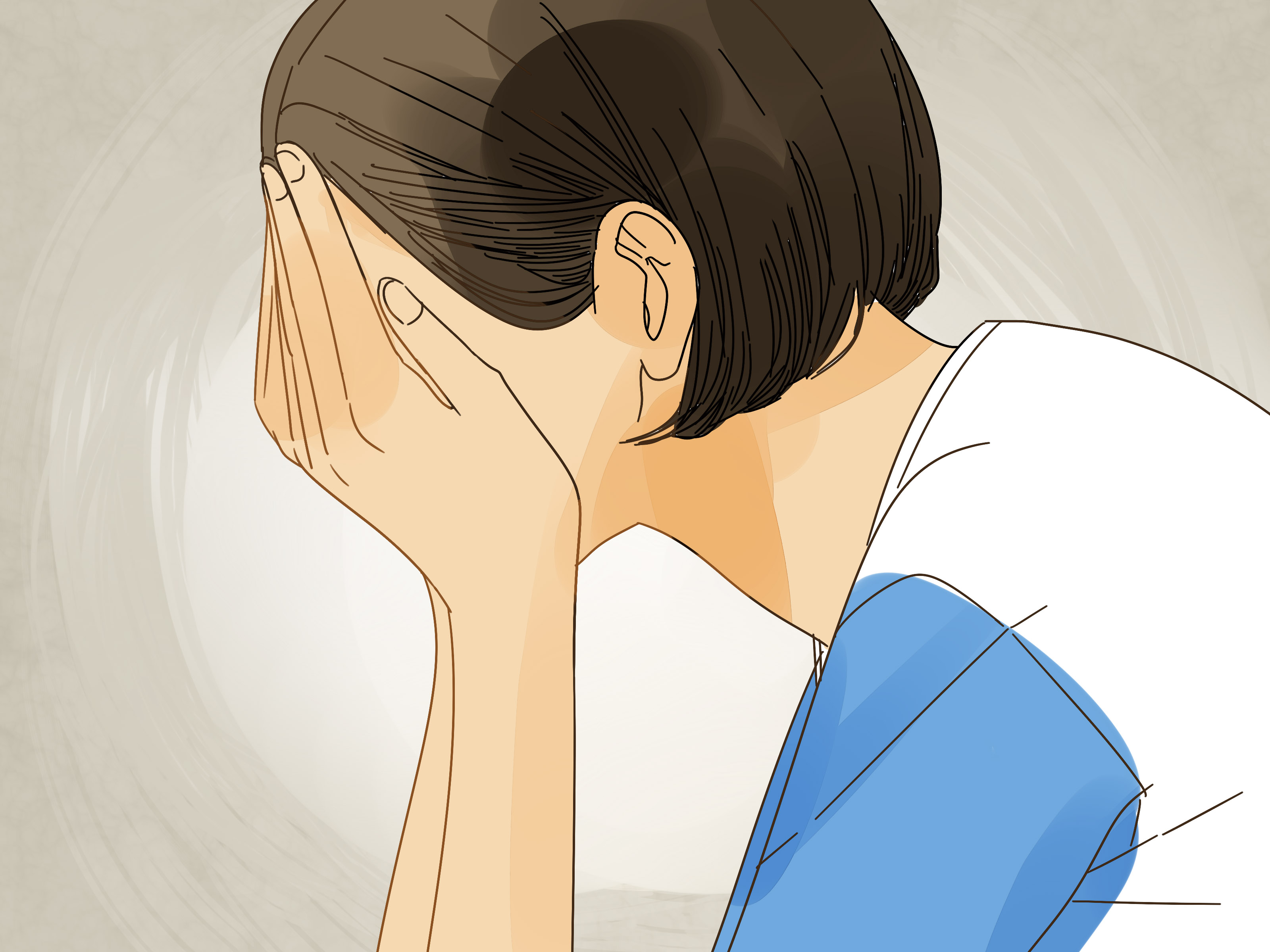 Image Titled Not Cry Step - Cry Wikihow - HD Wallpaper 