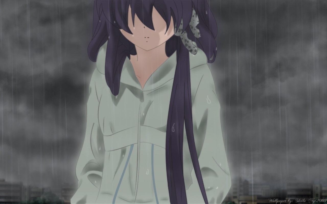 Gambar Anime Sedih Menangis 3 4e2c7 - Sad Anime Girl Hd - HD Wallpaper 