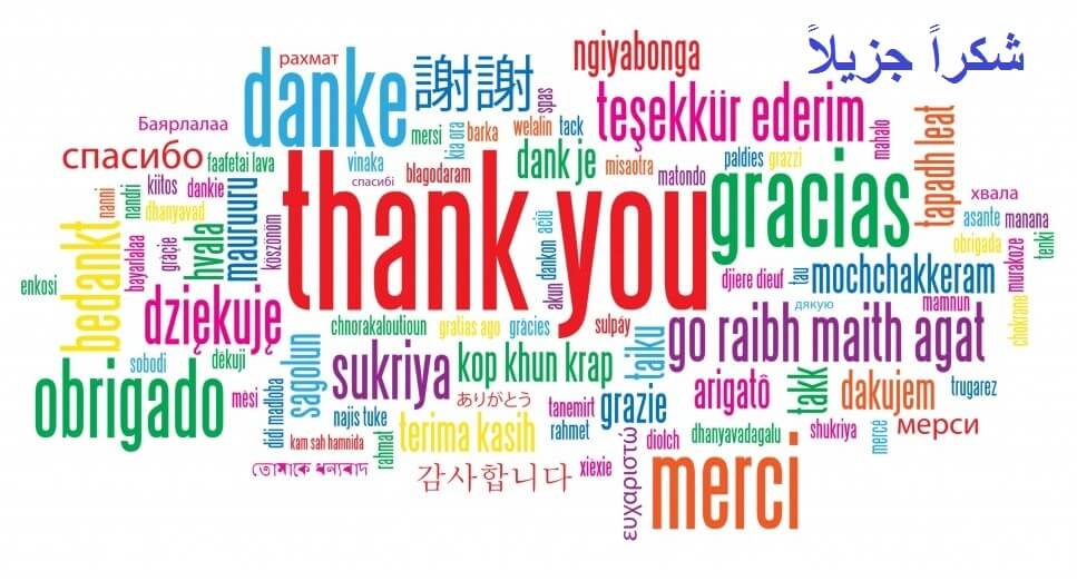 Ucap Terima Kasih - Thank You In 1000 Languages - HD Wallpaper 