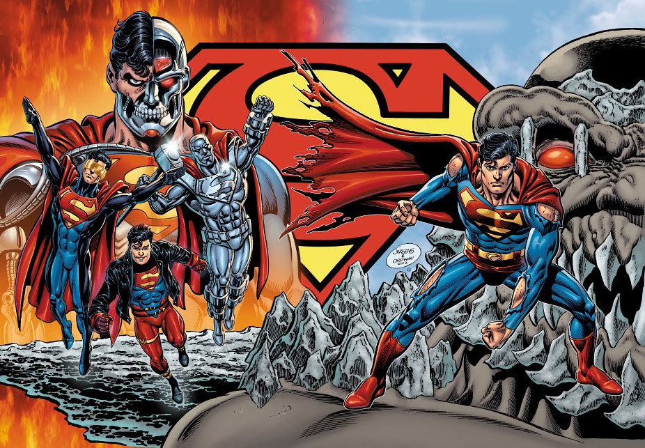 Hd Quality Wallpaper - Death Of Superman & Reign Of The Supermen - HD Wallpaper 