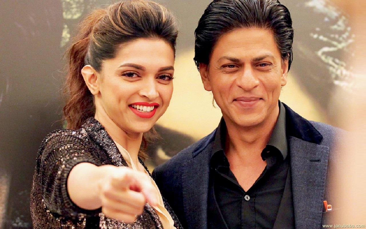 Shahrukh Khan With Deepika Padukone - HD Wallpaper 