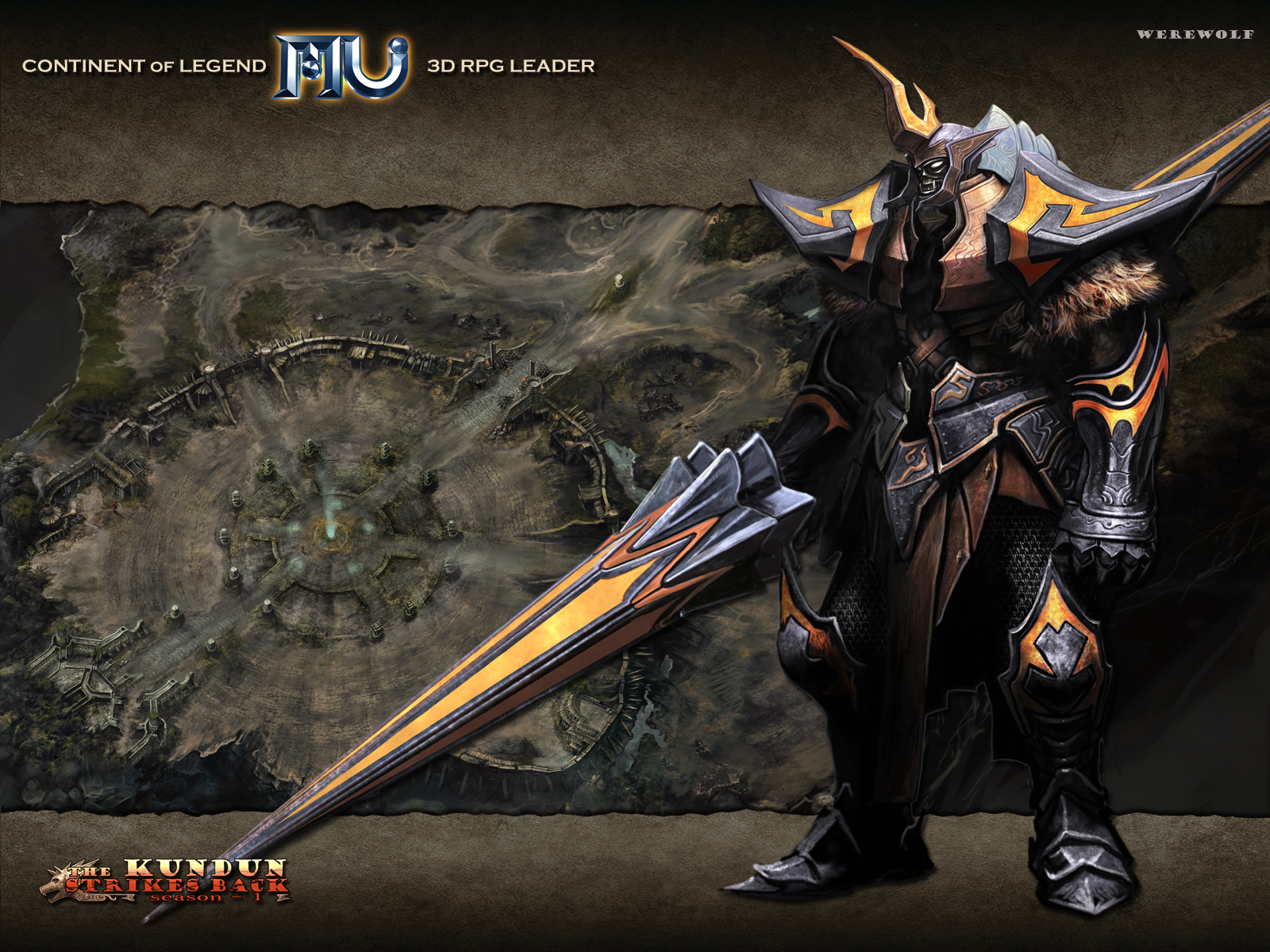 Http - //2 - Bp - Blogspot - Com/ C7d Euigv1w/t2 Wallpaper - Mu Warrior - HD Wallpaper 