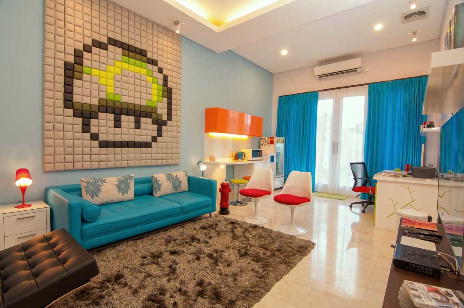 Sentuhan Warna Turquoise Untuk Tampilan Rumah Minimalis - Design - HD Wallpaper 