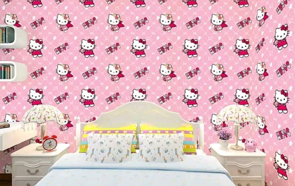 Hello Kitty Wallpaper Dinding - HD Wallpaper 