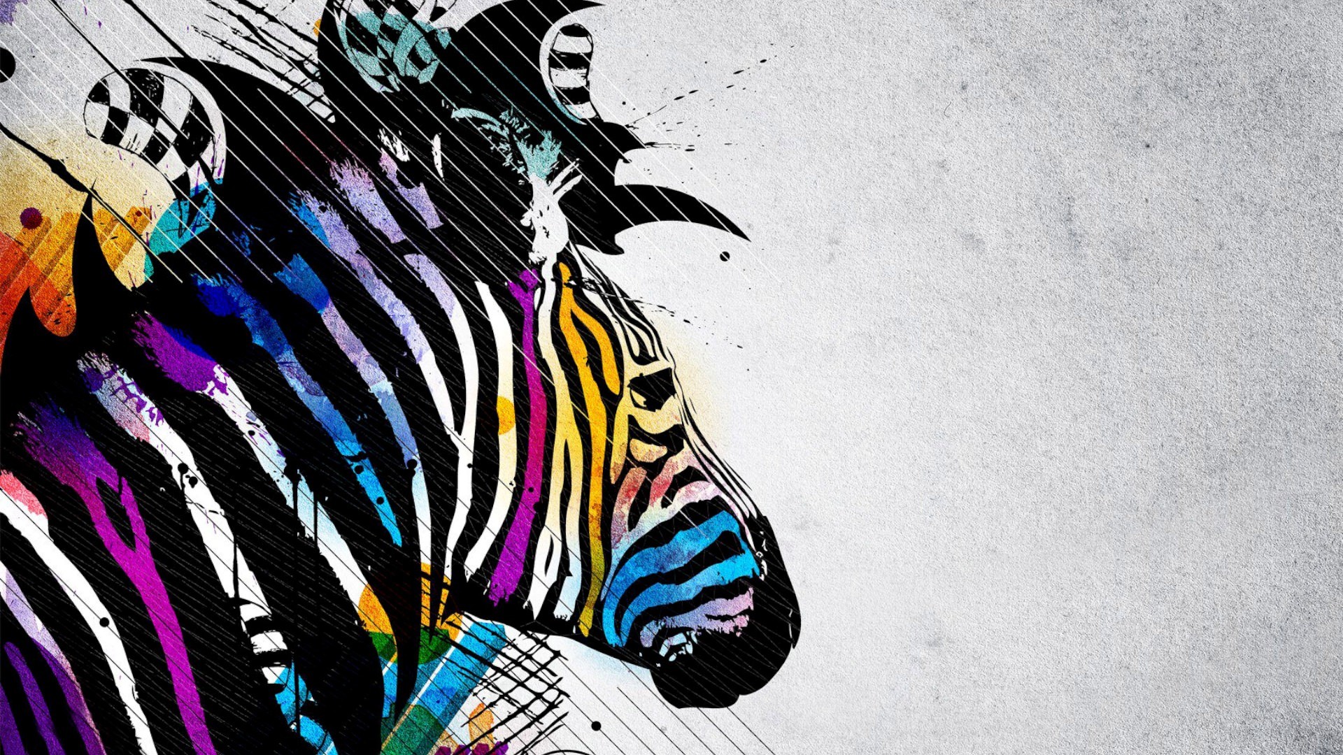 Zebra 3d Abstract Wallpaper - Abstract Zebra Hd - HD Wallpaper 
