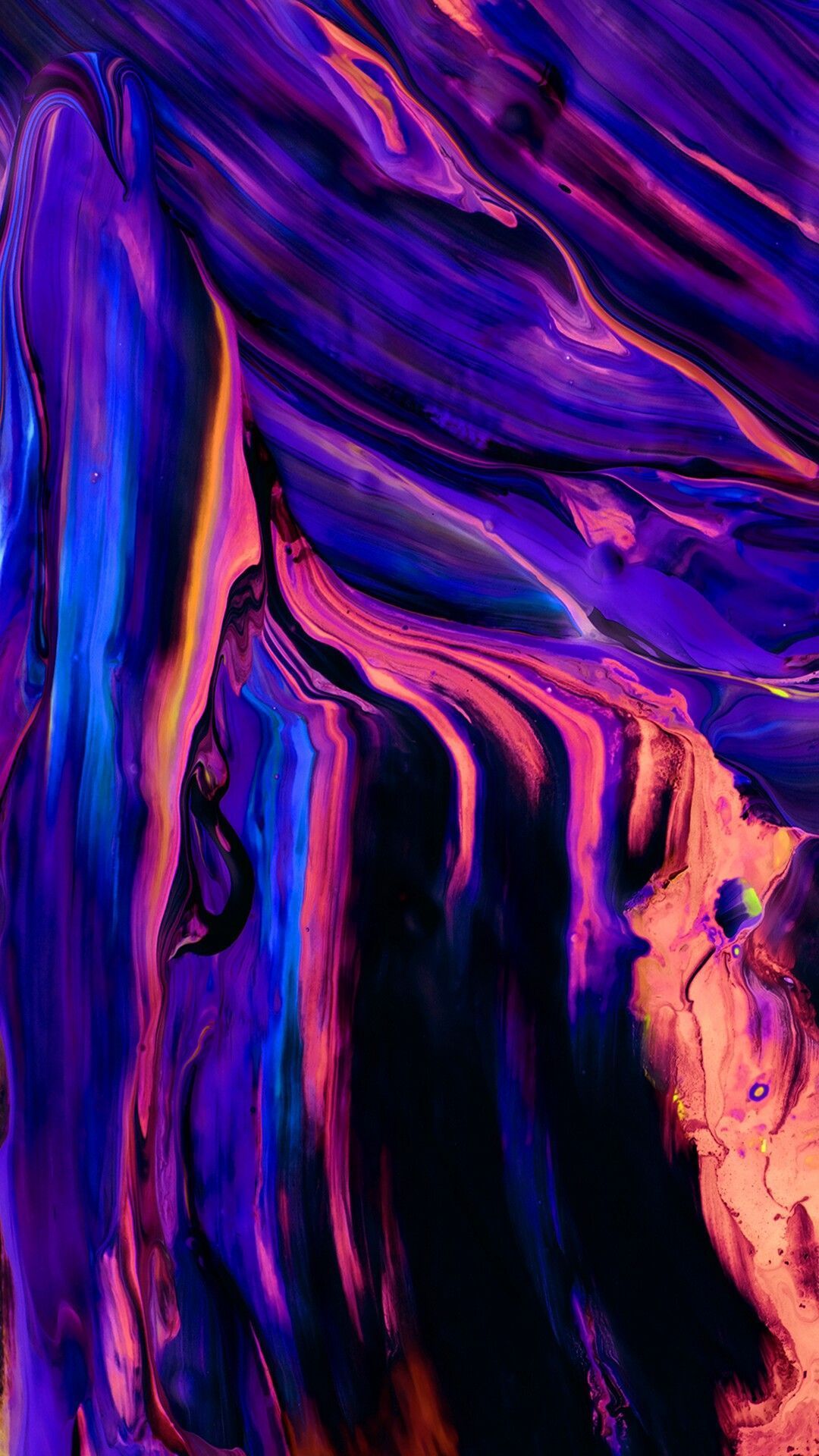 Android, Iphone, Desktop Hd Backgrounds / Wallpapers - Liquid Paint - HD Wallpaper 