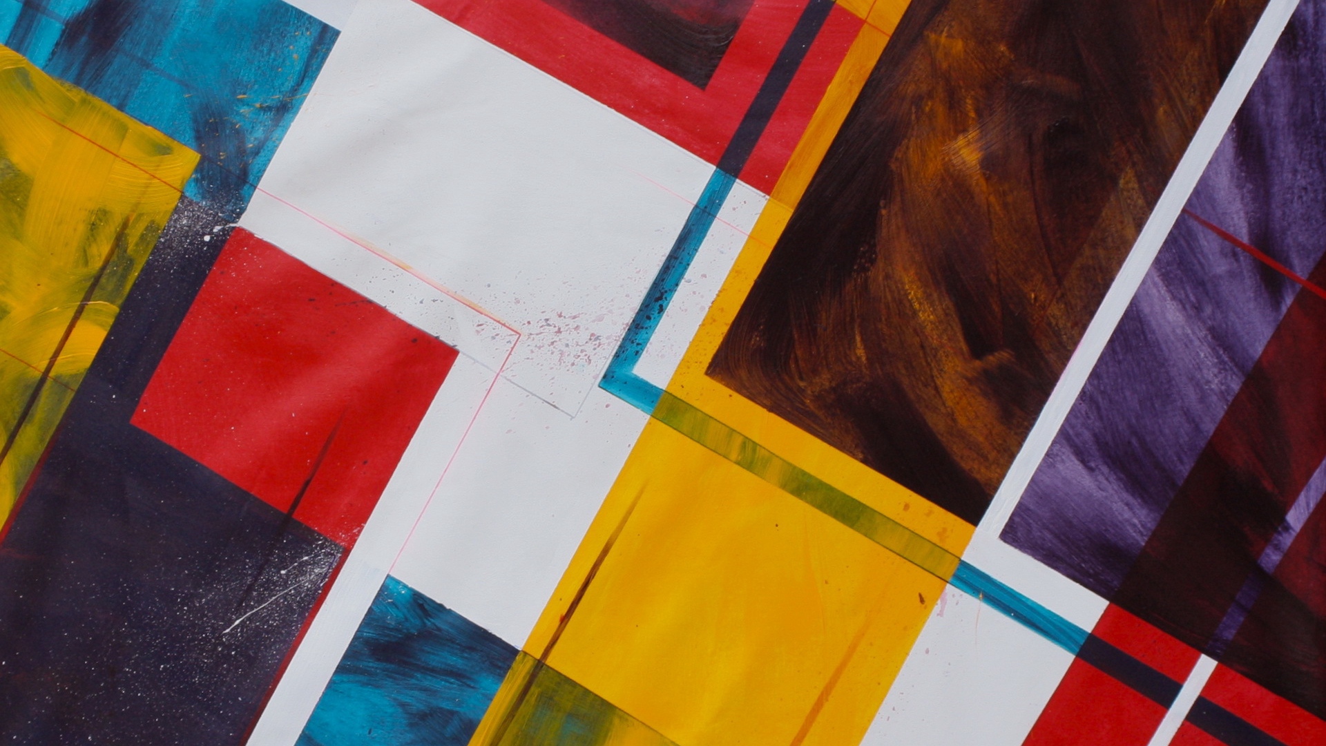 Wallpaper Shapes, Lines, Colorful, Abstract - HD Wallpaper 