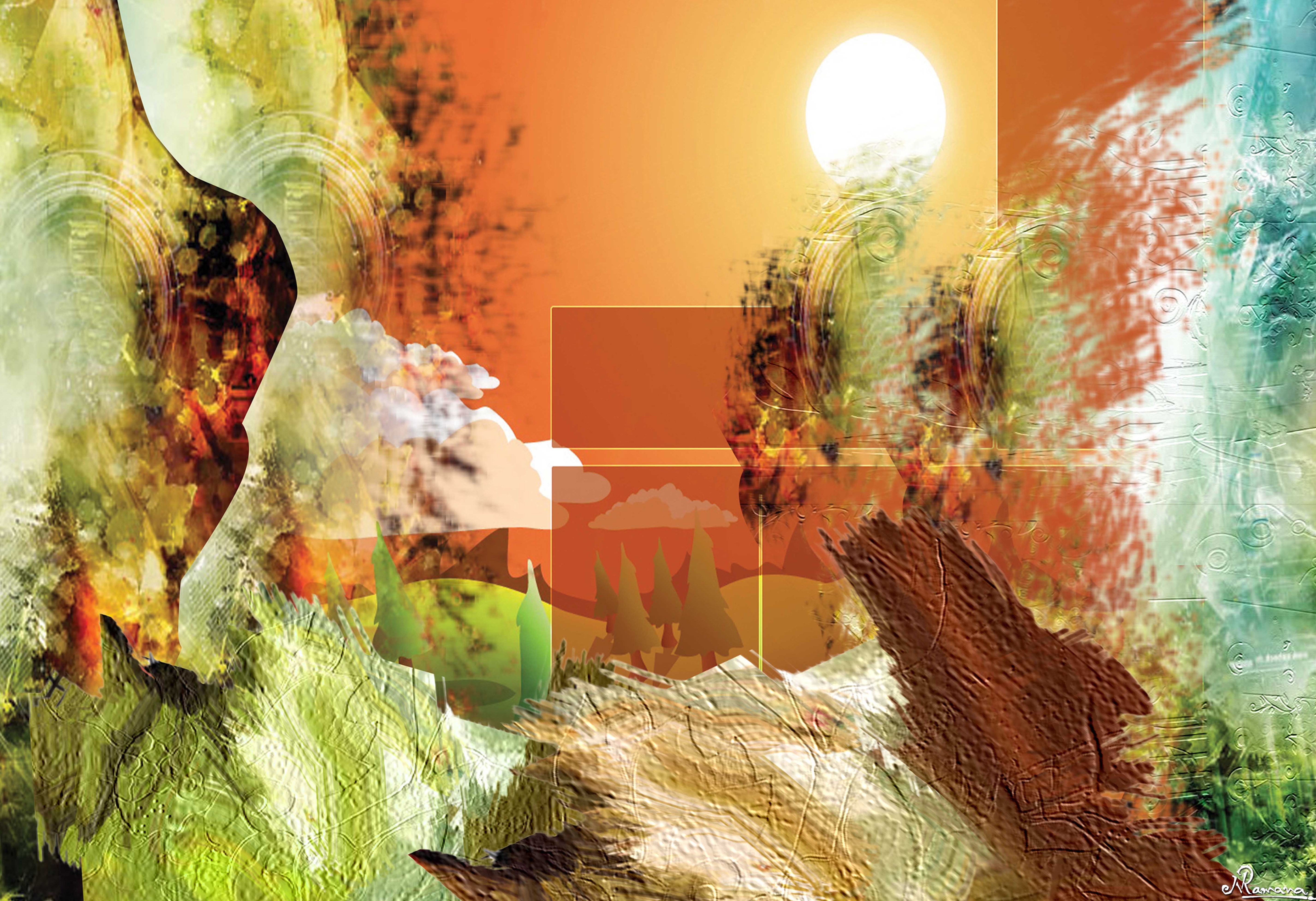 Modern Art - HD Wallpaper 