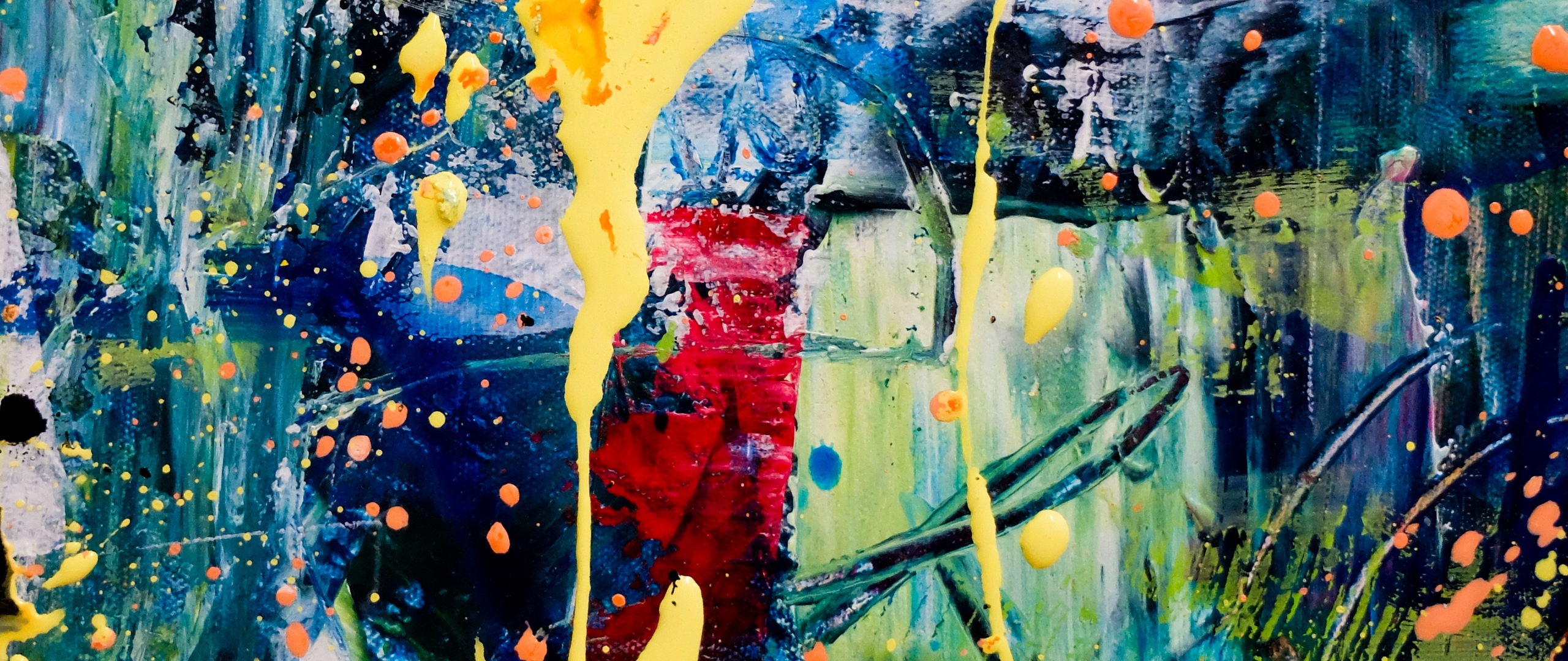 Wallpaper Paint, Stains, Multicolored, Abstract - HD Wallpaper 