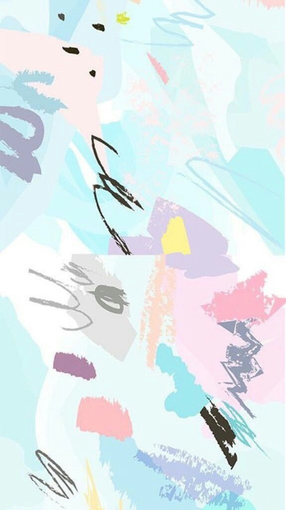 Thick Paint Wallpaper Pastel - HD Wallpaper 