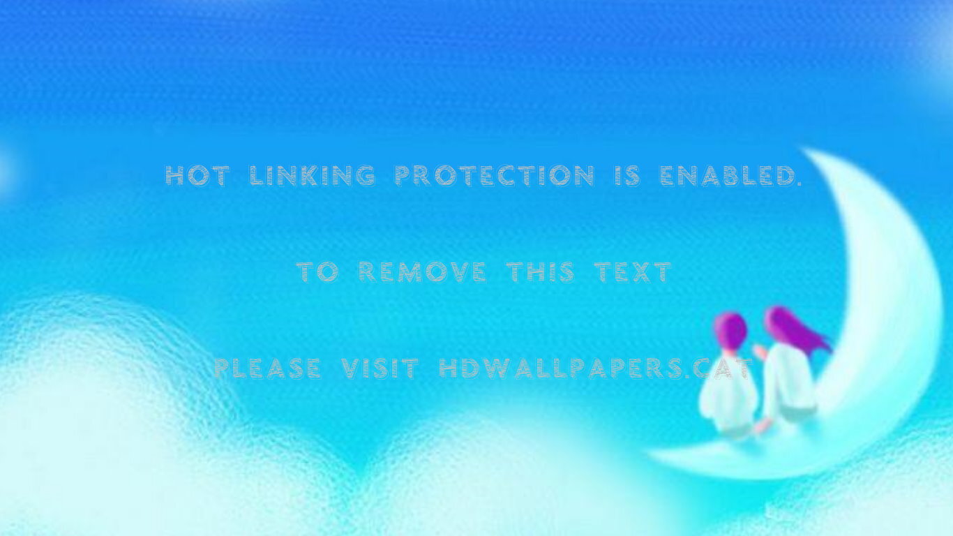 On The Moon Couple Cute Abstract - 壁纸 - HD Wallpaper 