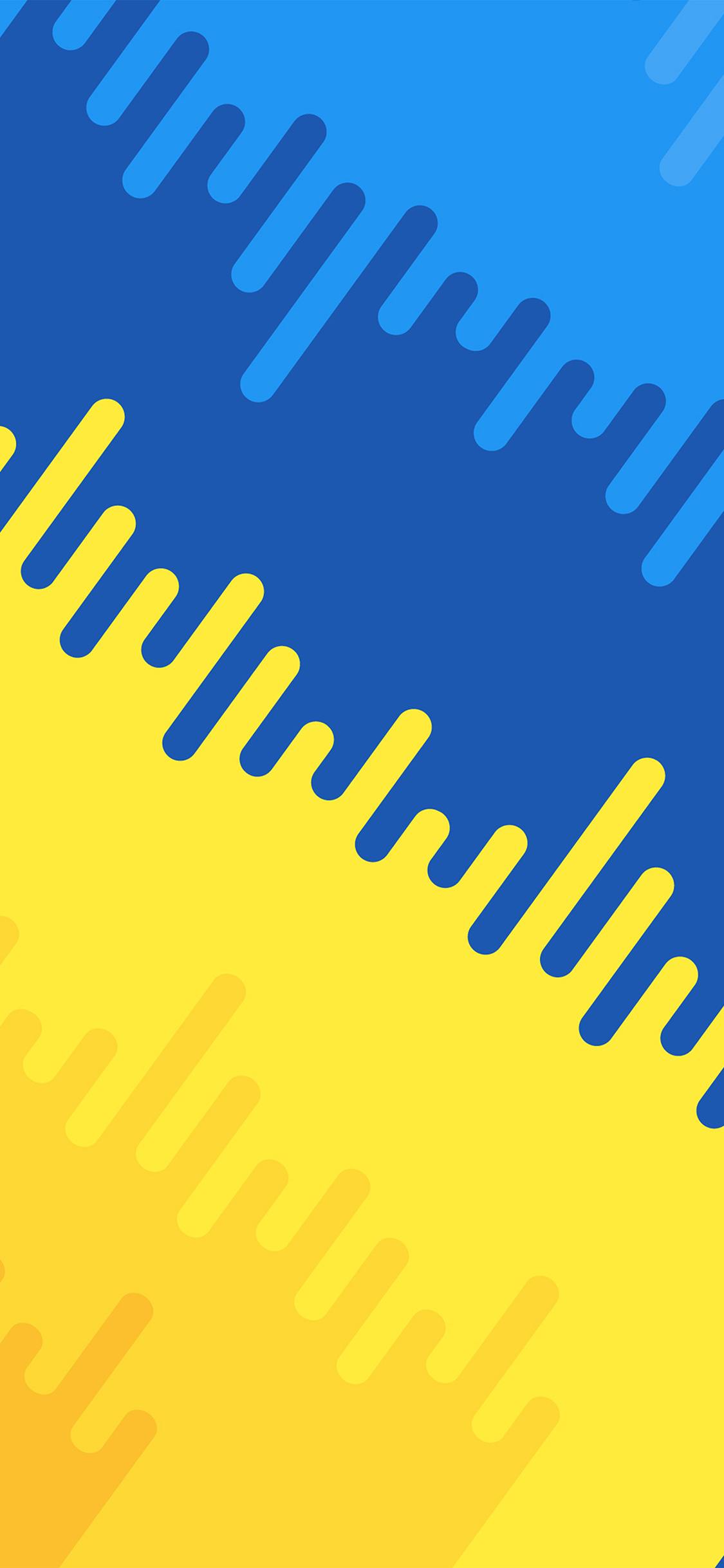 Iphone Blue And Yellow - HD Wallpaper 