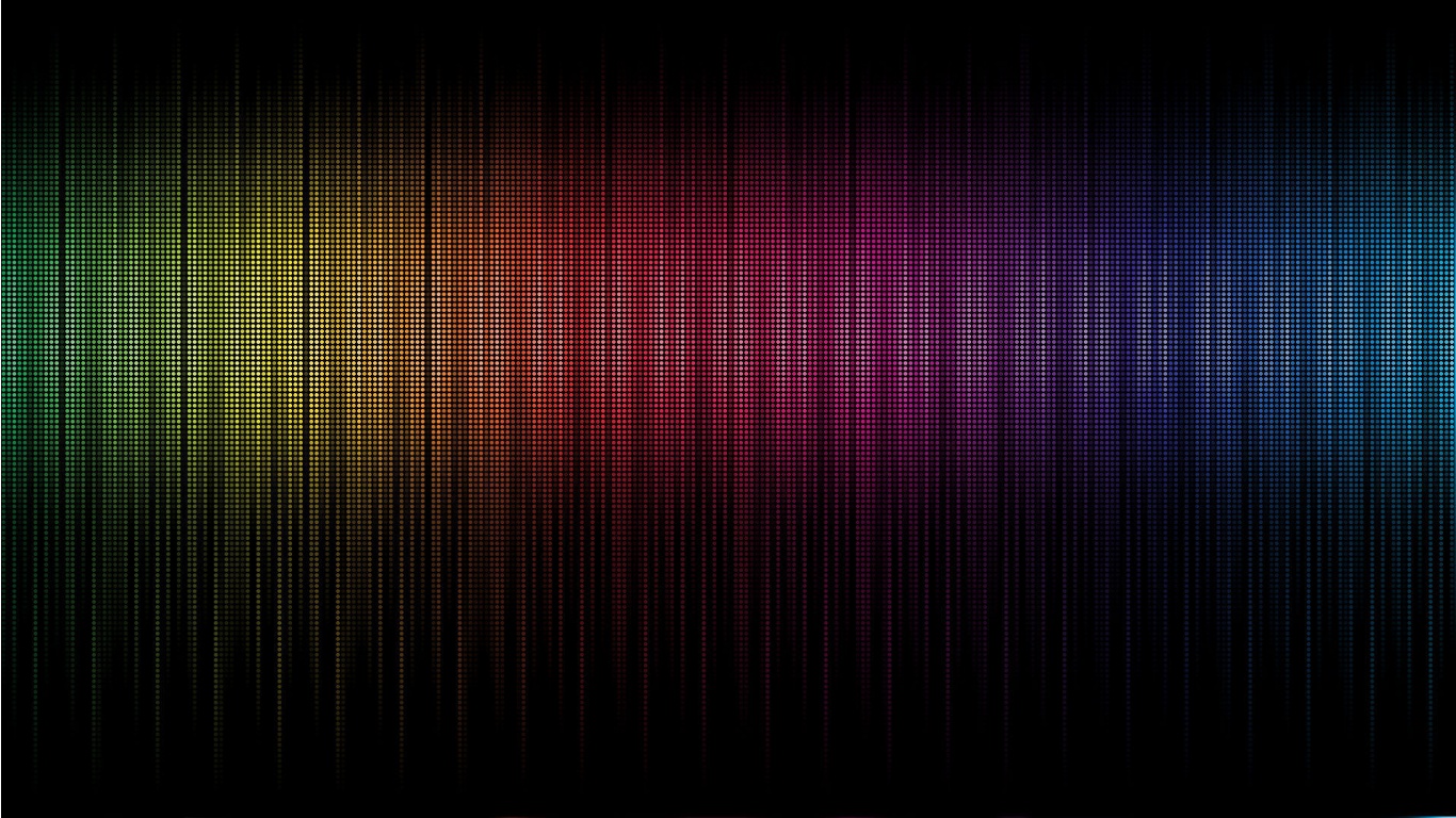 Colorful Line Abstract - Darkness - HD Wallpaper 