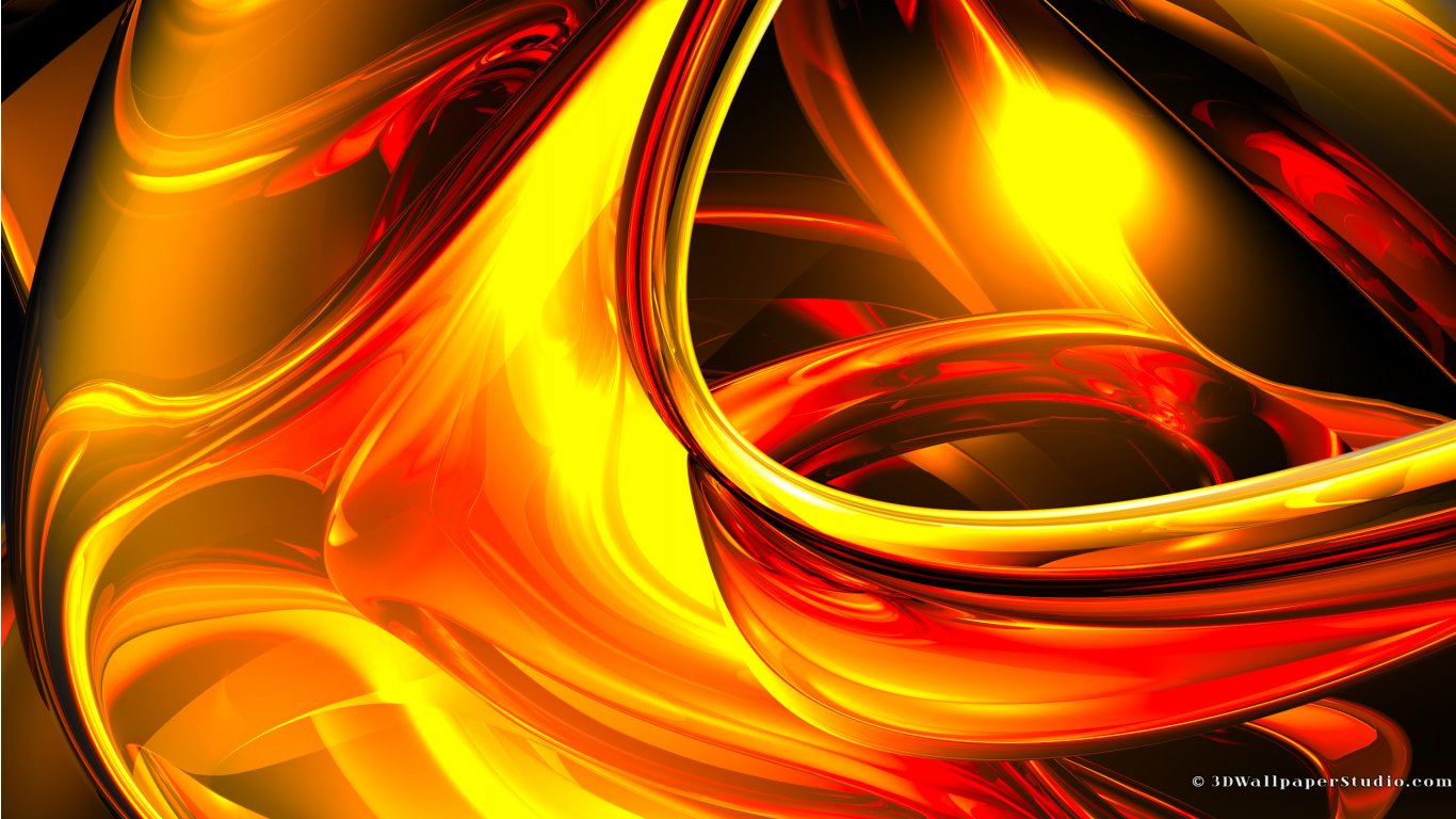 Warm Twist Abstract Wallpaper In Screen Resolution - Twist - HD Wallpaper 