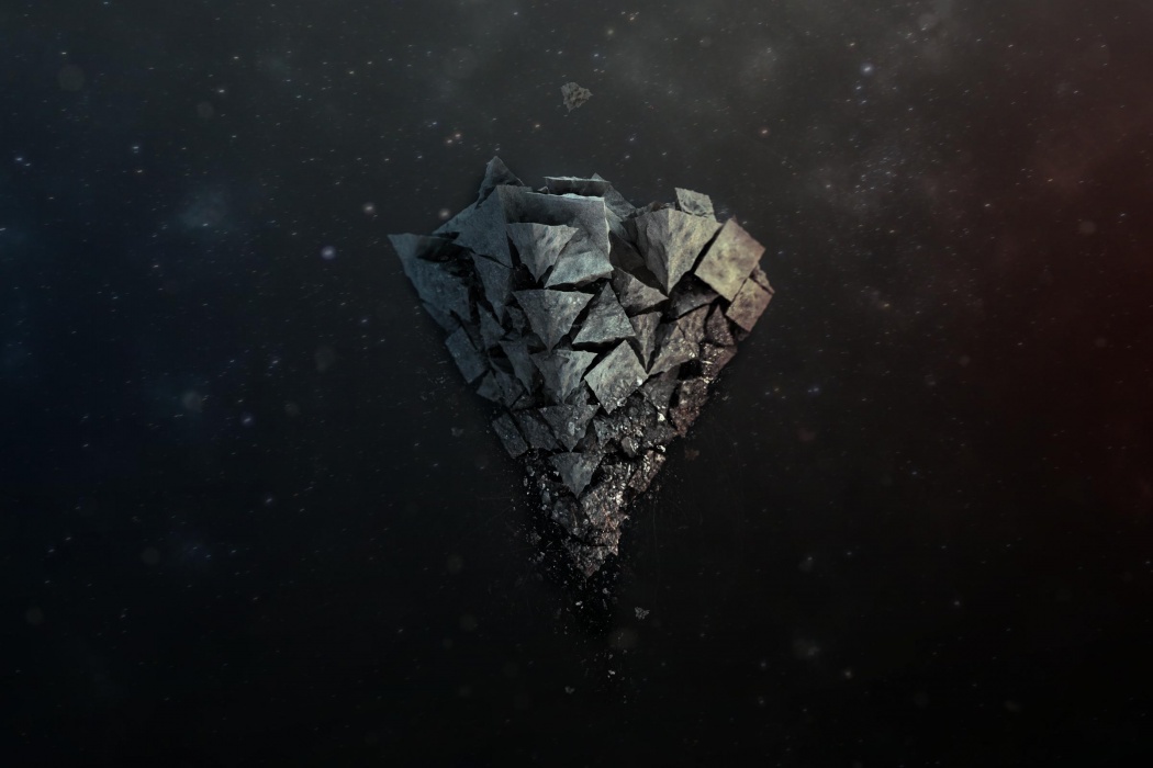 3d, Rocks, Abstract, Stones - Shards Stone Background - HD Wallpaper 