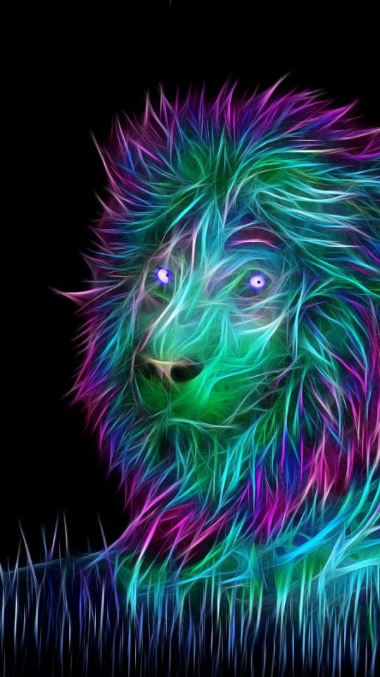 Lion 3d Art - HD Wallpaper 