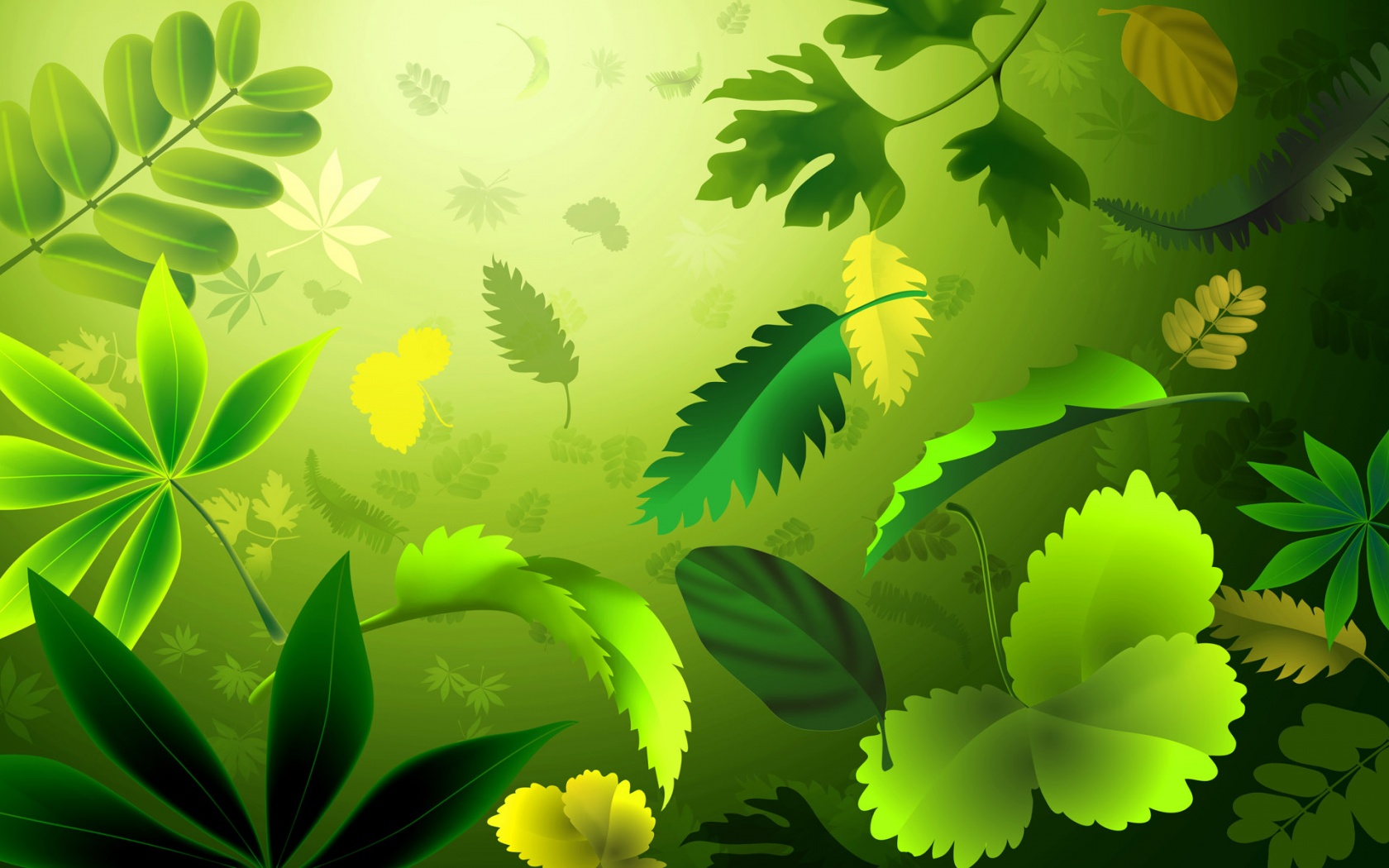 Green Hd Wallpaper Background Nature Abstract Android - Jungle Background Clipart - HD Wallpaper 