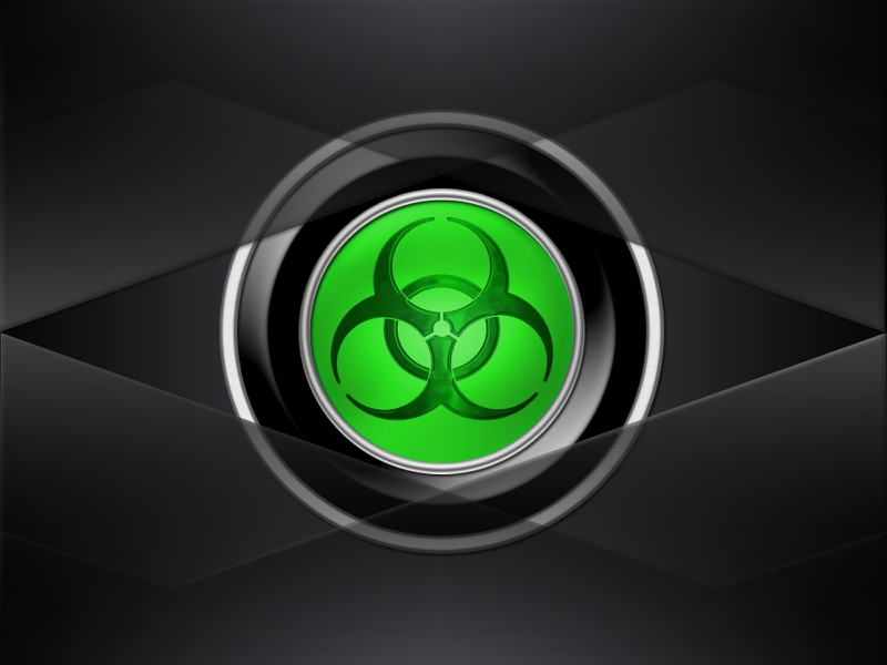 Green And Black Iphone Wallpaper 27 Hd Wallpaper - Green Biohazard Symbol - HD Wallpaper 